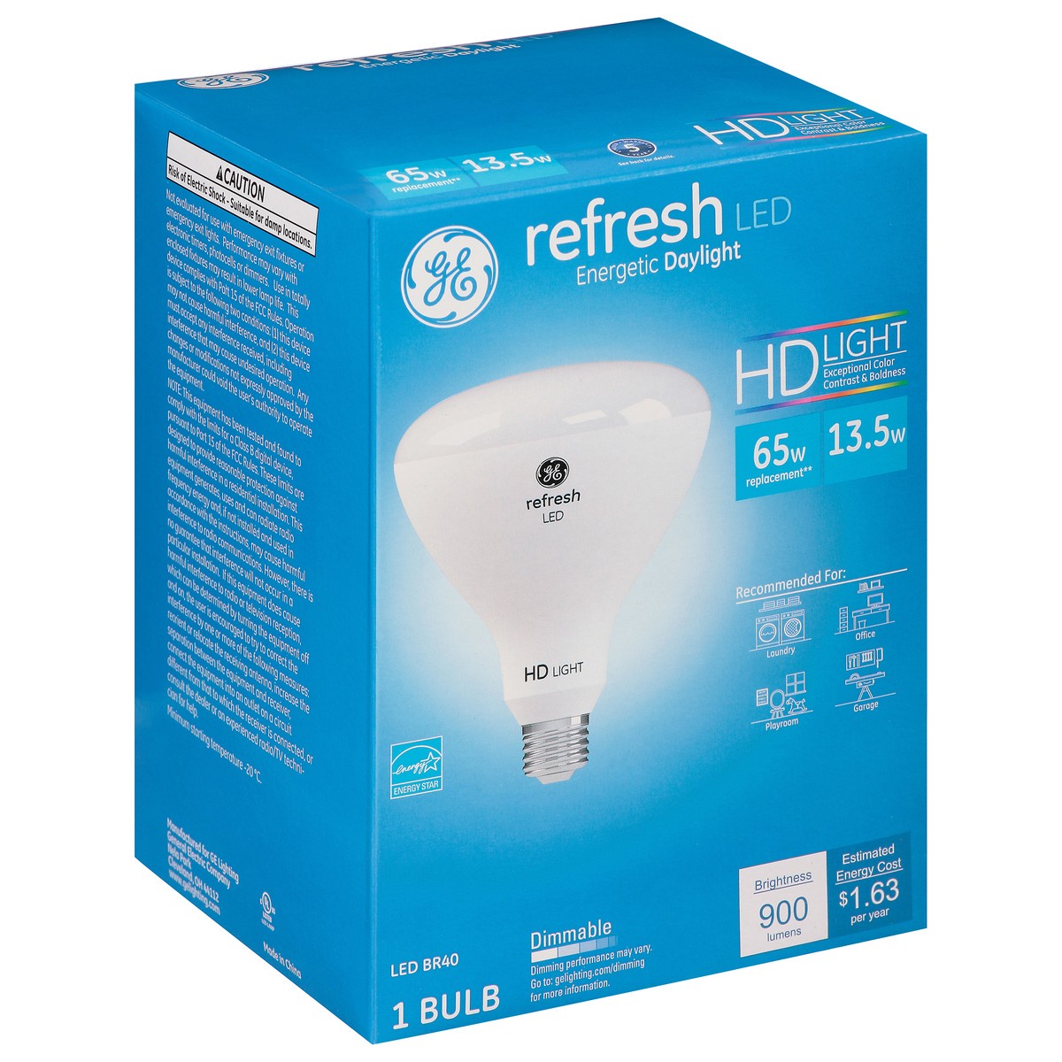slide 1 of 11, GE Refresh 13.5 Watts Daylight LED Light Bulbs 1 ea, 1 ct