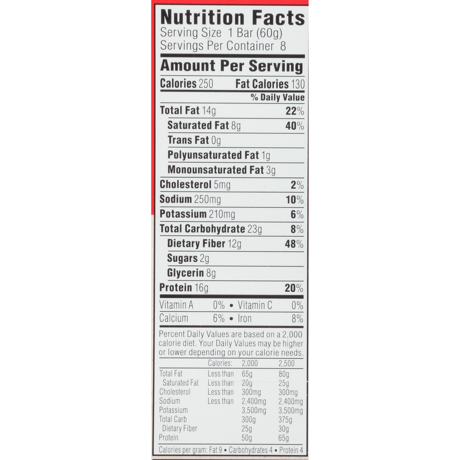 slide 7 of 8, Atkins Protein-Rich Chocolate Peanut Butter Meal Bar, 8 ct; 2.1 oz