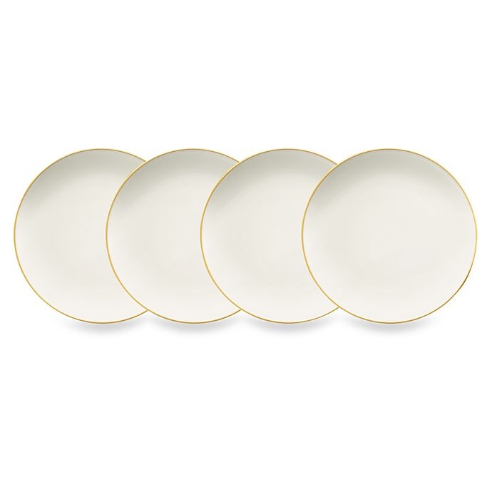 slide 1 of 1, Noritake Colorwave Mini Plates - Mustard, 4 ct