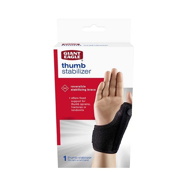 slide 1 of 1, Giant Eagle Thumb Stabilizer, 1 bc