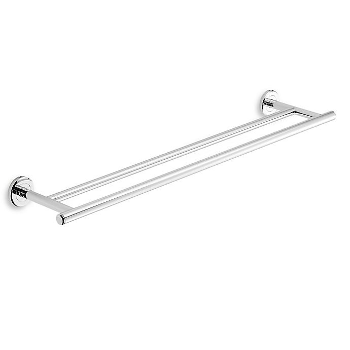 slide 1 of 1, Gatco Latitude II Double Towel Bar - Chrome, 24 in