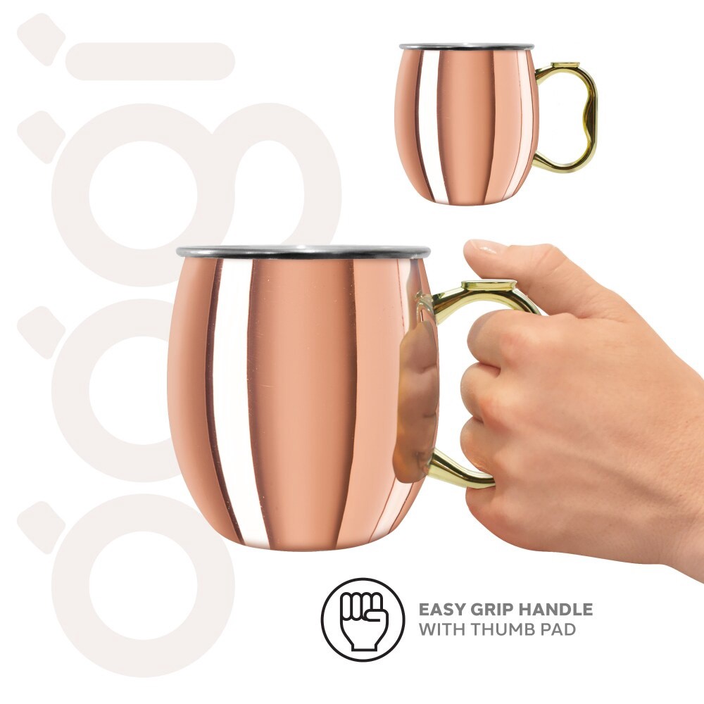 slide 1 of 2, Oggi Moscow Mule Mug, 20 oz