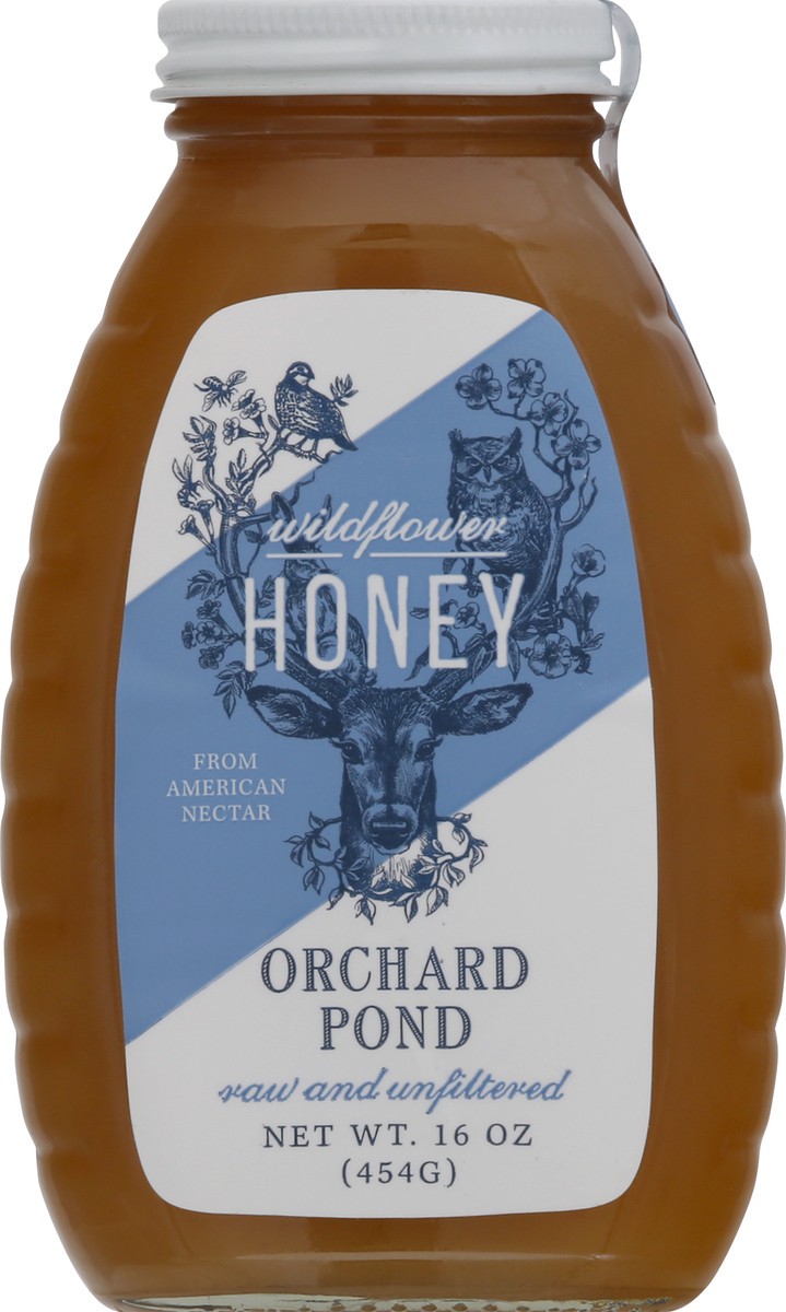 slide 11 of 12, Orchard Pond Wildflower Honey 16 oz, 16 oz