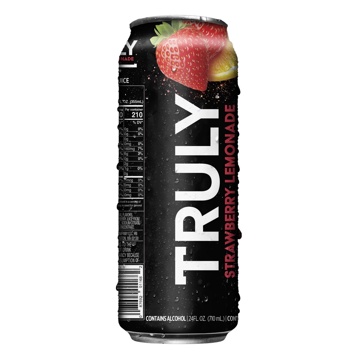 slide 4 of 7, TRULY Hard Seltzer Strawberry Lemonade (24 fl. oz. Can), 12 ct; 24 oz