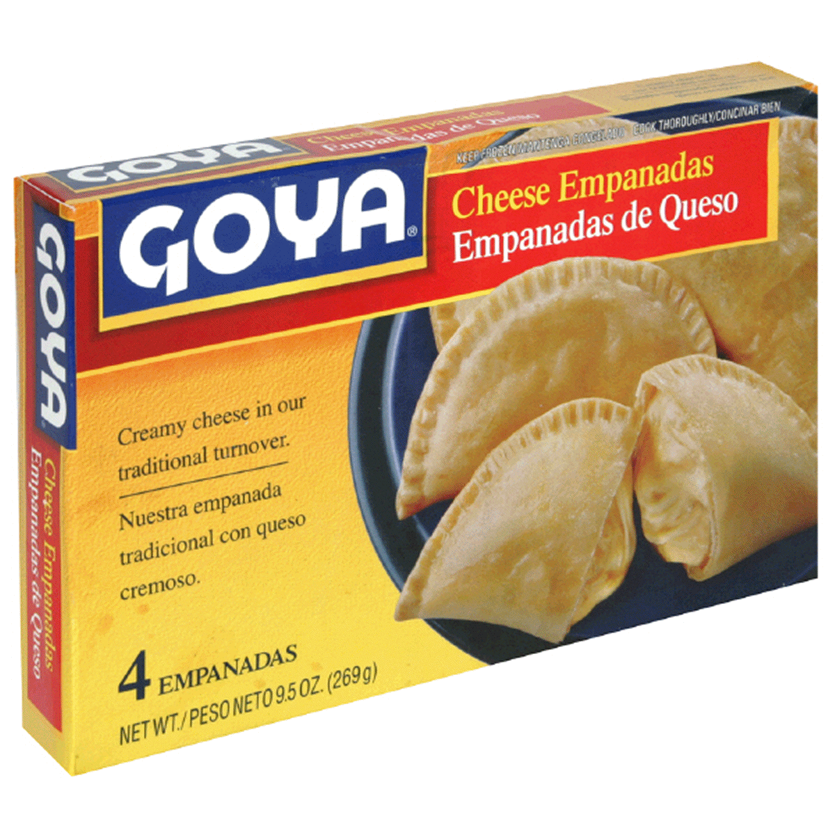 slide 1 of 1, Goya Cheese Empanadas 4Ct, 1 ct