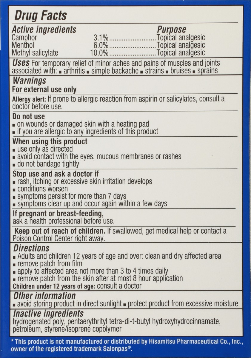 slide 2 of 9, CVS Health 3 In 1 Pain Patch, 60 Ct, 60 ct