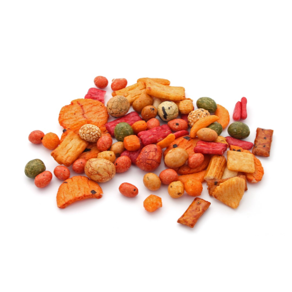 slide 1 of 1, Oriental Rice Snack Mix, per lb