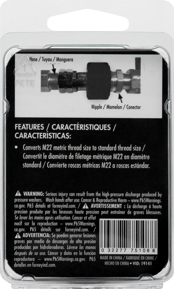 slide 3 of 7, Forney 3/8 Inches Screw Coupler 1 ea, 1 ct