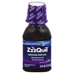 ZzzQuil Warming Berry Nighttime Sleep Aid