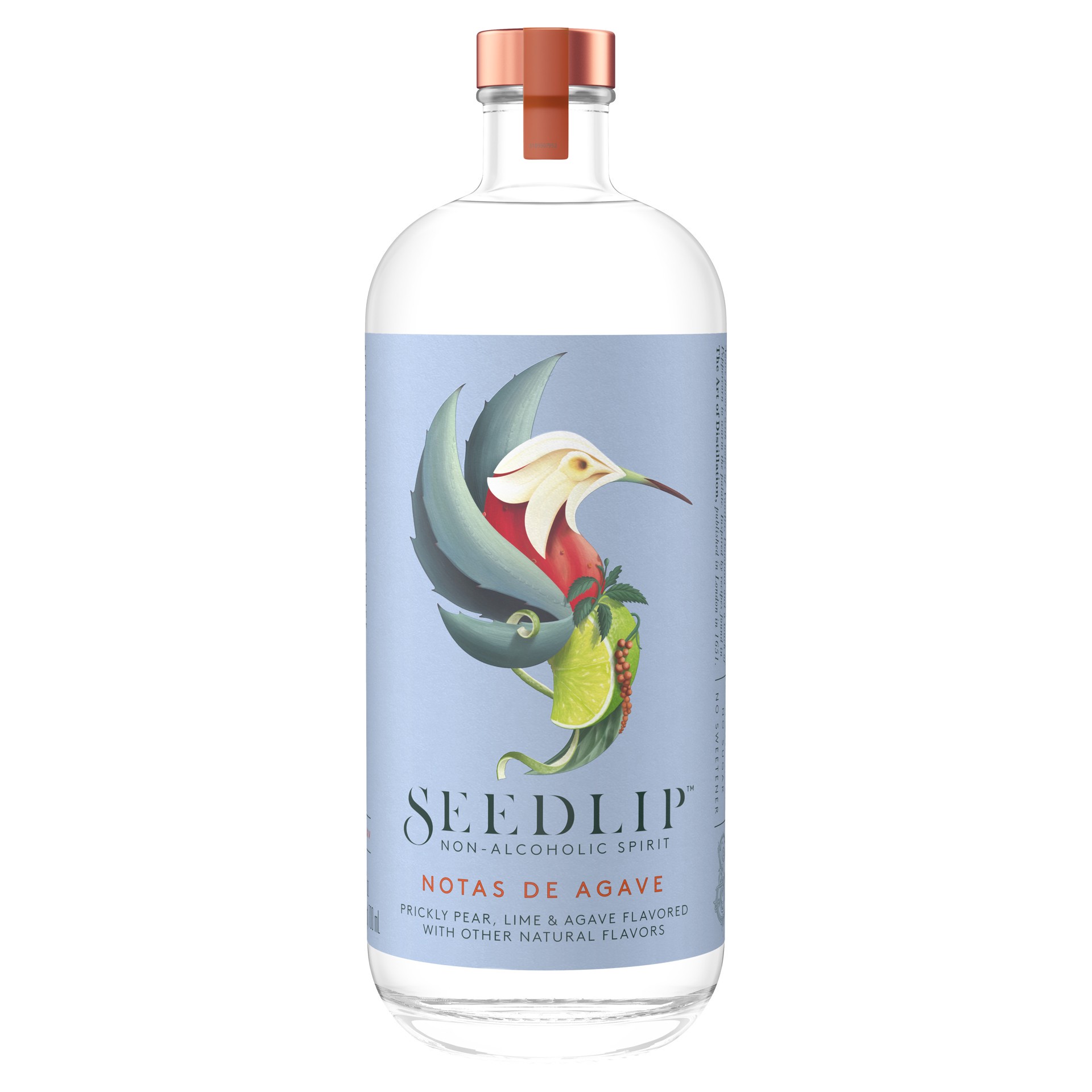 slide 1 of 6, Seedlip Notas de Agave Non-alcoholic Spirit, Calorie Free & Sugar Free- 700 ml, 