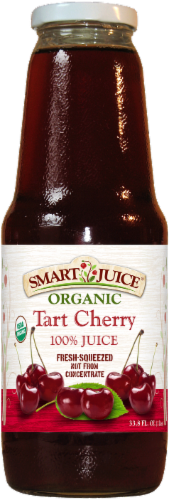 slide 1 of 1, Smart Juice Organic Tart Cherry Apple Juice - 33.8 fl oz, 33.8 fl oz