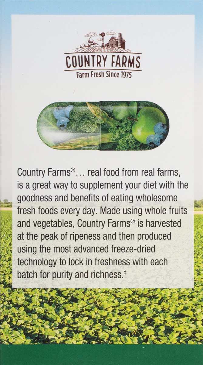 slide 9 of 13, Country Farms Super Fruit & Veggies 2 - 90 ea Bottles, 2 ct