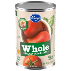 Kroger Whole Peeled Tomatoes in Juice