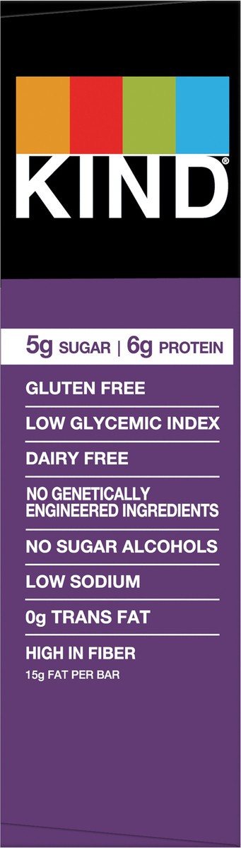 slide 8 of 8, KIND Gluten Free Salted Caramel & Dark Chocolate Nut Snack Bars, 1.4 oz, 6 Count, 8.4 oz