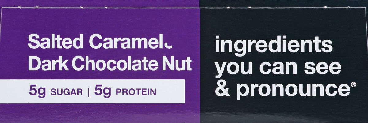 slide 6 of 8, KIND Gluten Free Salted Caramel & Dark Chocolate Nut Snack Bars, 1.4 oz, 6 Count, 8.4 oz