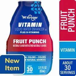Kroger® Vitamin Fruit Punch Water Enhancer, 3.11 oz