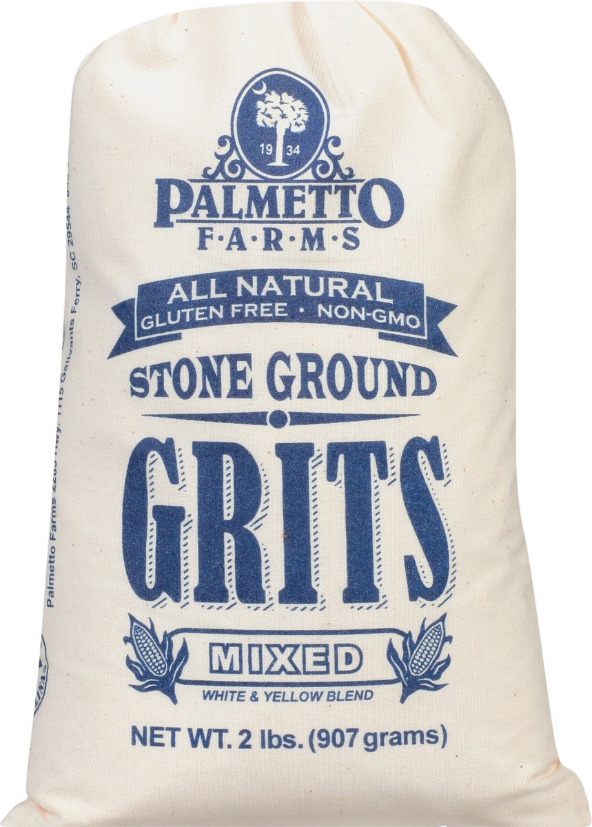 slide 9 of 11, Palmetto Farms Grits Mixed Stone Ground, 2 lb