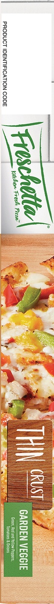 slide 7 of 11, Freschetta Thin Crust Veggie Pizza, 19.1 oz