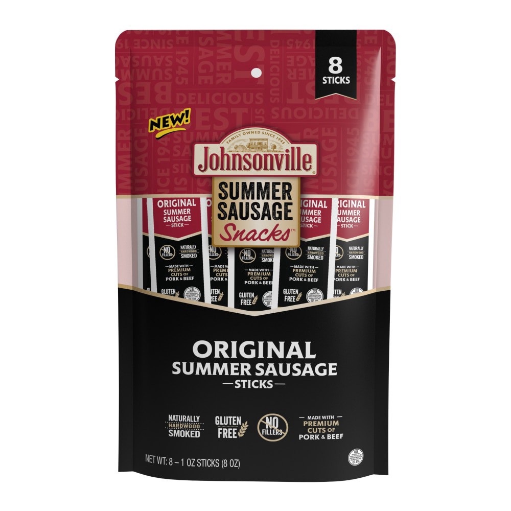 slide 2 of 3, Johnsonville Original Summer Sausage Stick, 1 oz