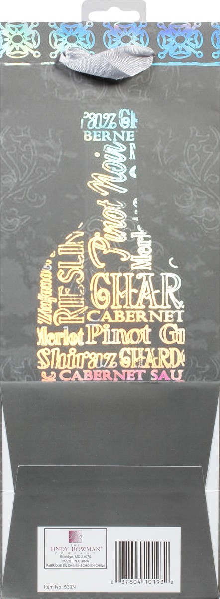 slide 7 of 9, The Lindy Bowman Company Wine Bottle Bag 1 ea, 1 ct