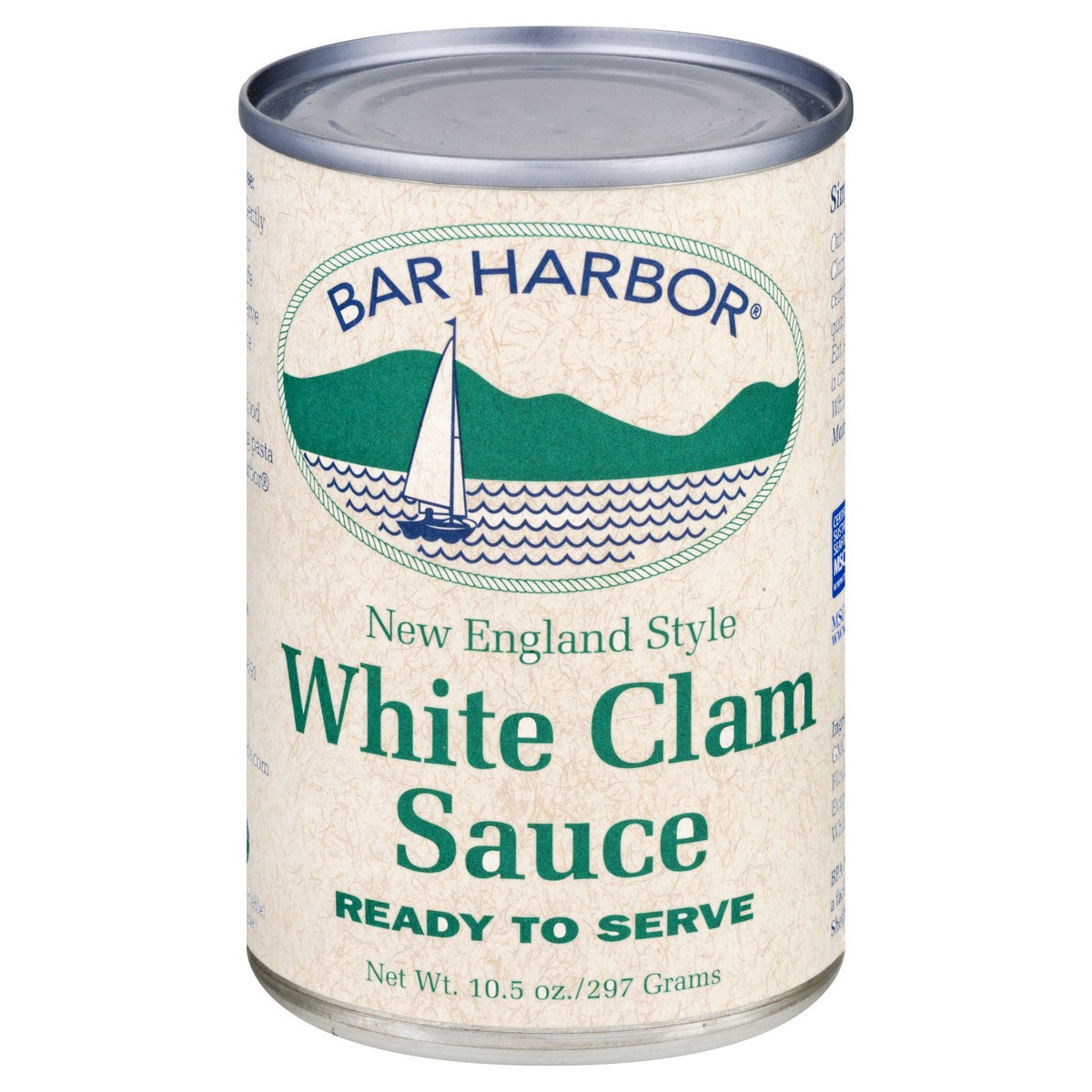 slide 1 of 2, Bar Harbor New England Style White Clam Sauce, 10.5 oz