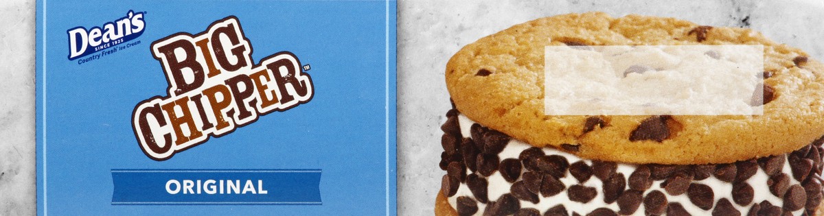 slide 9 of 10, Friendly's Big Chipper Original Ice Cream Sandwiches 4 - 4.5 fl oz Packs, 4 ct