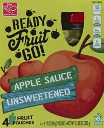 Harris Teeter Unsweetened Applesauce Ready Fruit Pouch