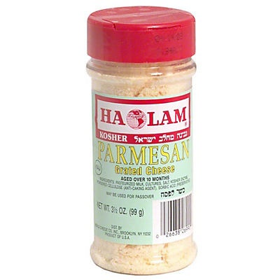 slide 1 of 1, Haolam Grated Parmesan Cheese, 3.5 oz