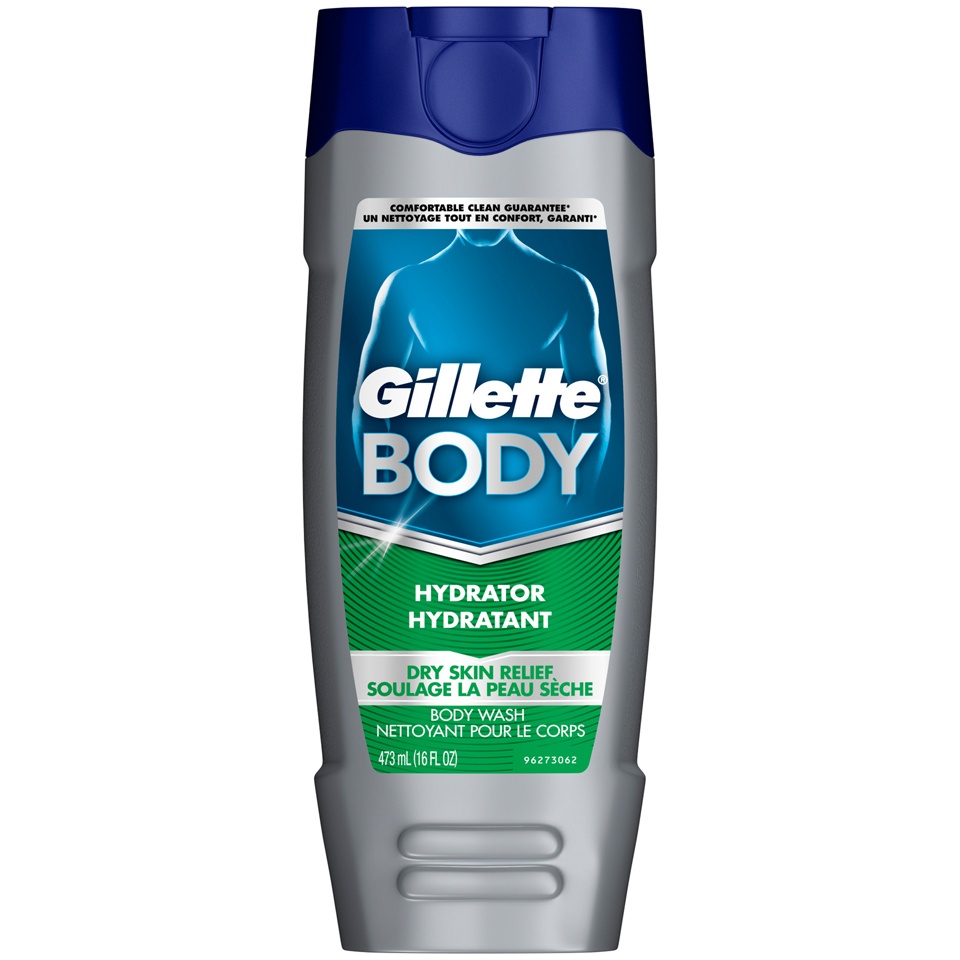 slide 2 of 2, Gillette Hydrator Body Wash, 16 oz