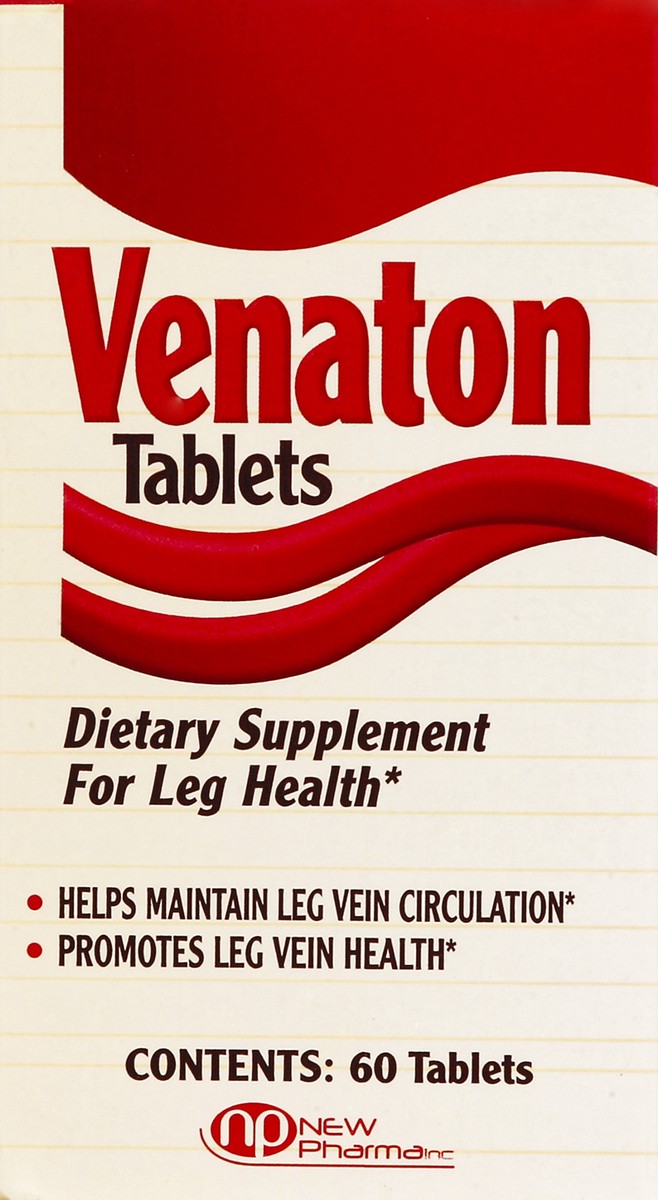 slide 2 of 5, New Pharma Venaton 60 ea, 60 ct