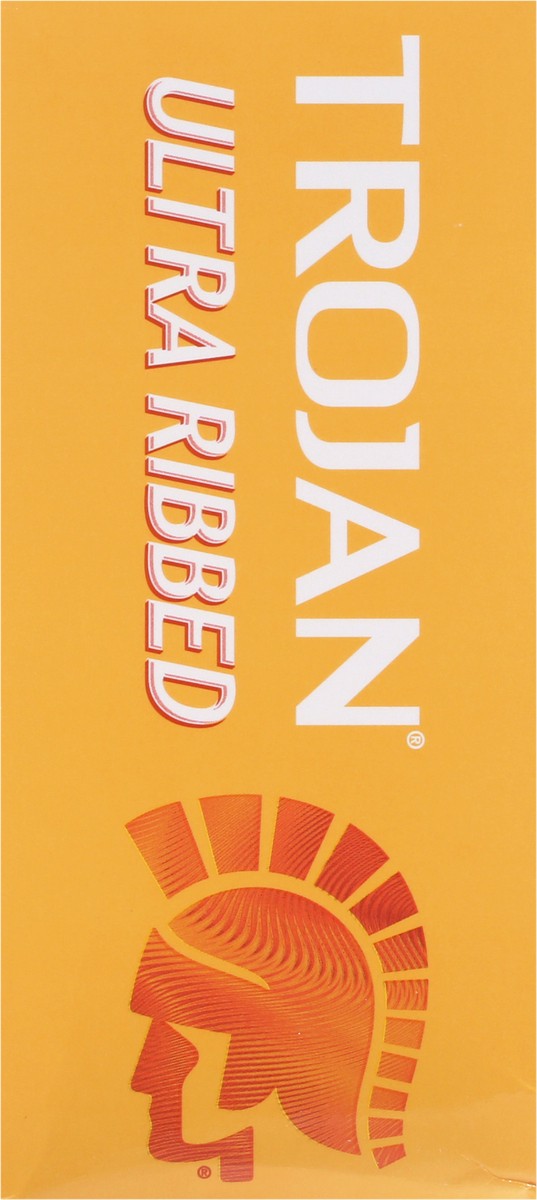 slide 3 of 12, Trojan Value Pack Ultra Ribbed Condoms 36 ea, 36 ct