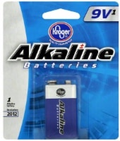 slide 1 of 1, Kroger Alkaline 9 Volt Battery, 1 ct