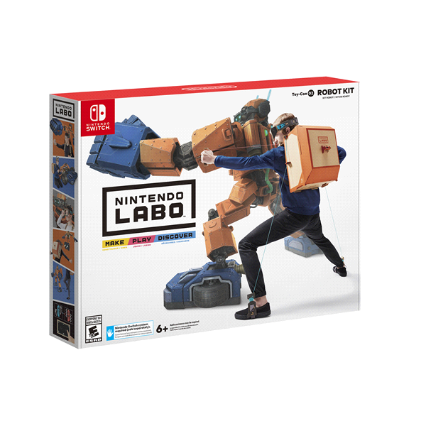 slide 1 of 1, Nintendo Labo Toy-Con Robot Kit, 1 ct