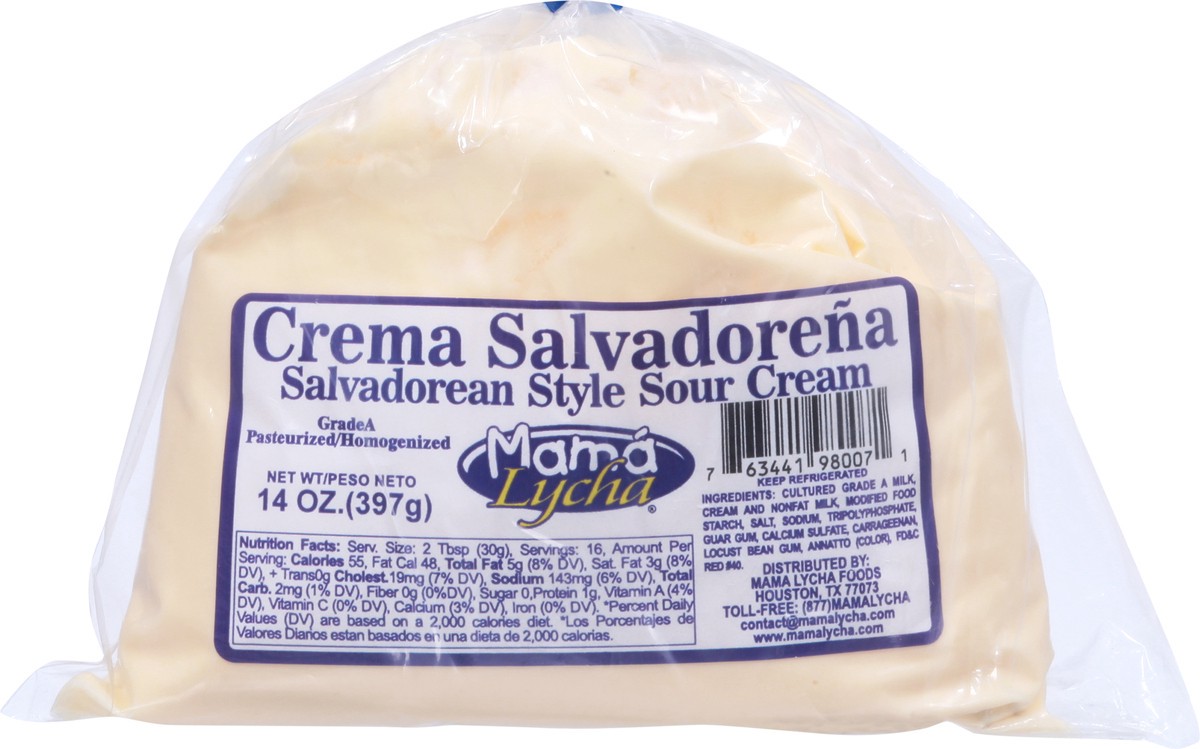 slide 5 of 11, Mama Lycha Salvadorean Style Sour Cream 14 oz, 14 oz