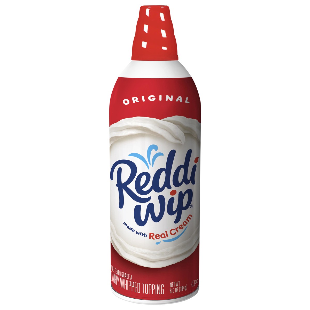 slide 1 of 4, Reddi-wip Original Whipped Cream, 6.5 oz