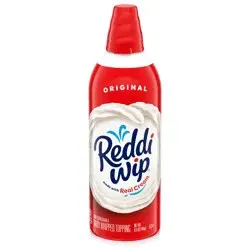 Reddi-wip Original Whipped Topping Made with Real Cream, 6.5 oz. Spray Can