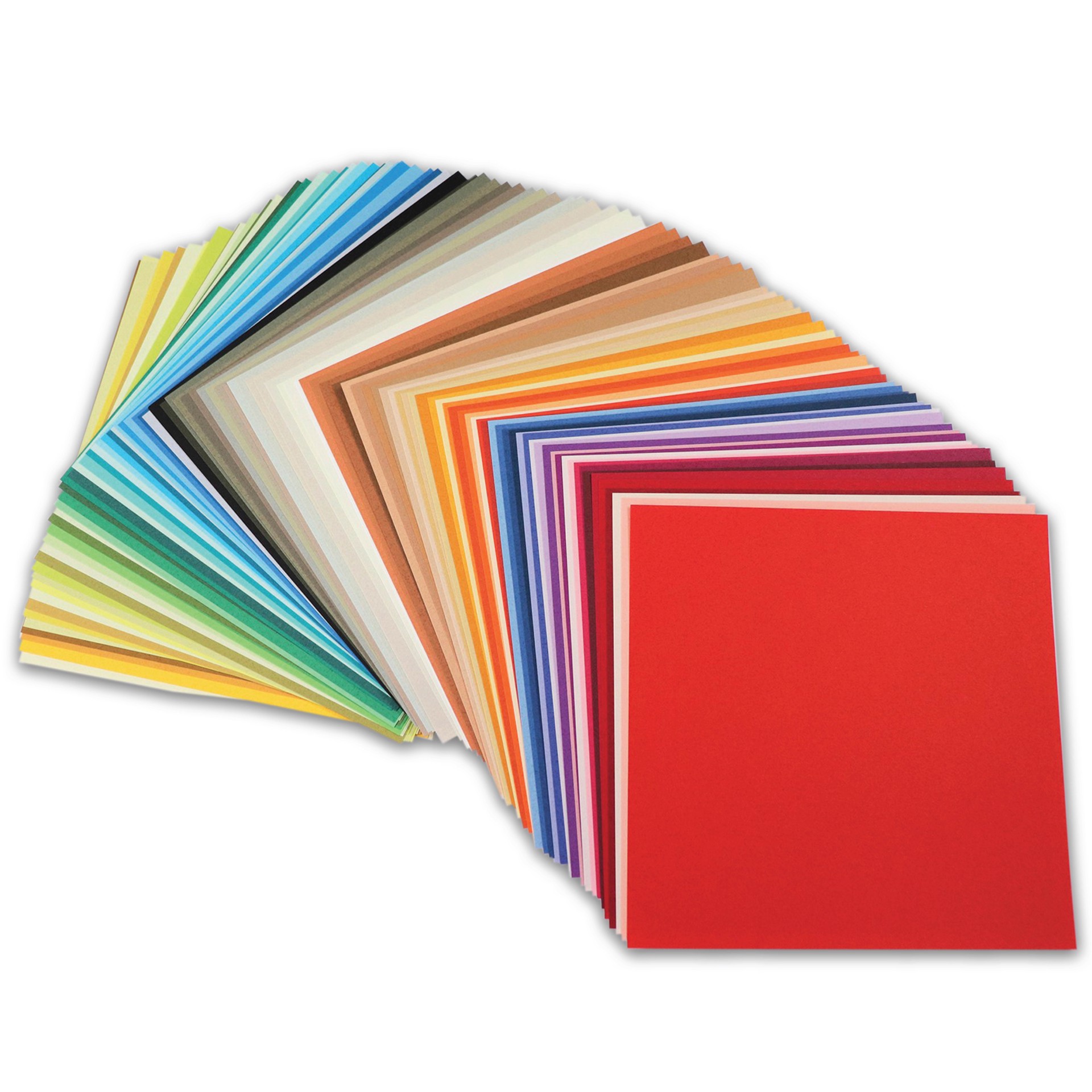 slide 9 of 9, Yasutomo Pure Color 5.875" X 5.875" Origami Paper, 100 Sheets, 5.875 in x 5.875 in