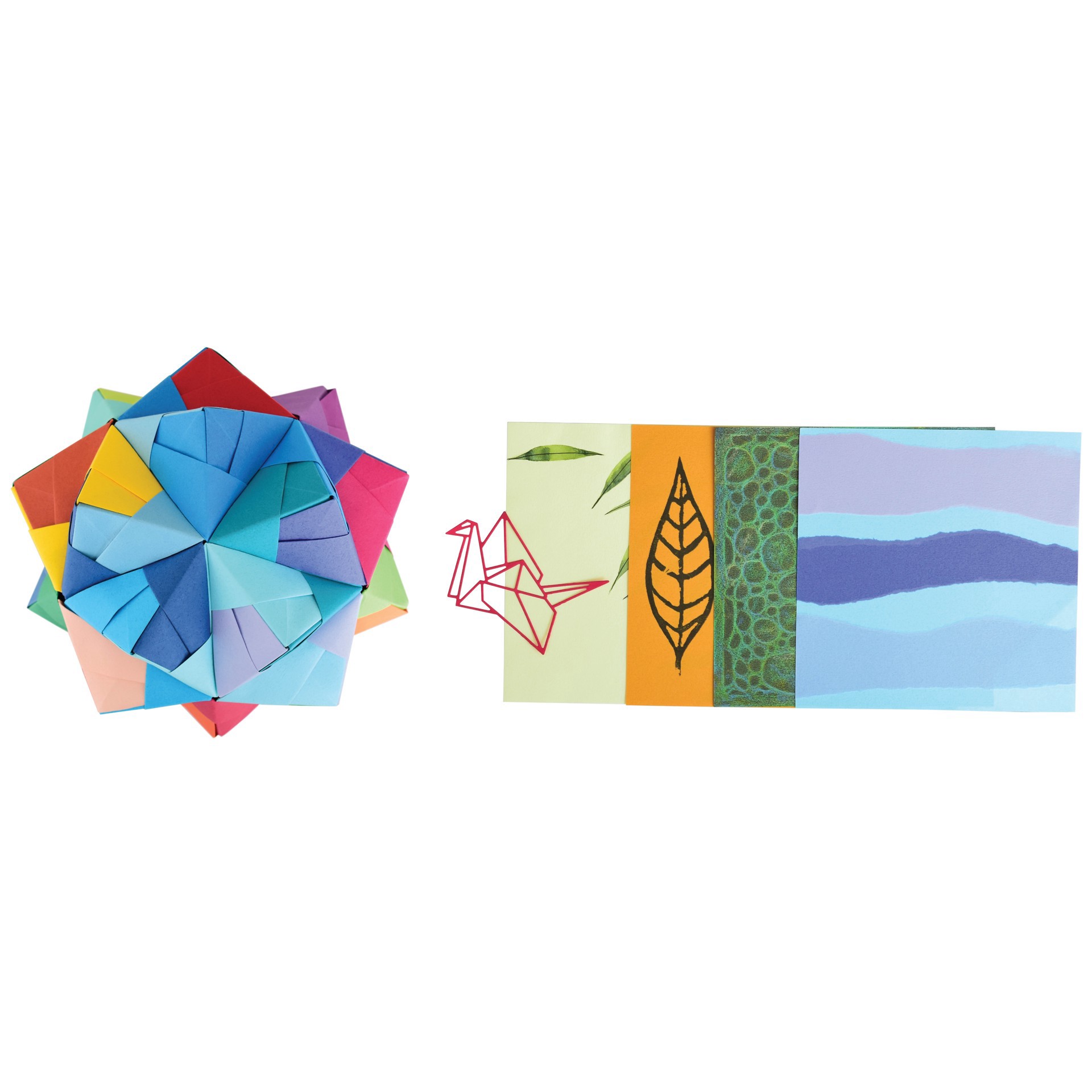 slide 4 of 9, Yasutomo Pure Color 5.875" X 5.875" Origami Paper, 100 Sheets, 5.875 in x 5.875 in