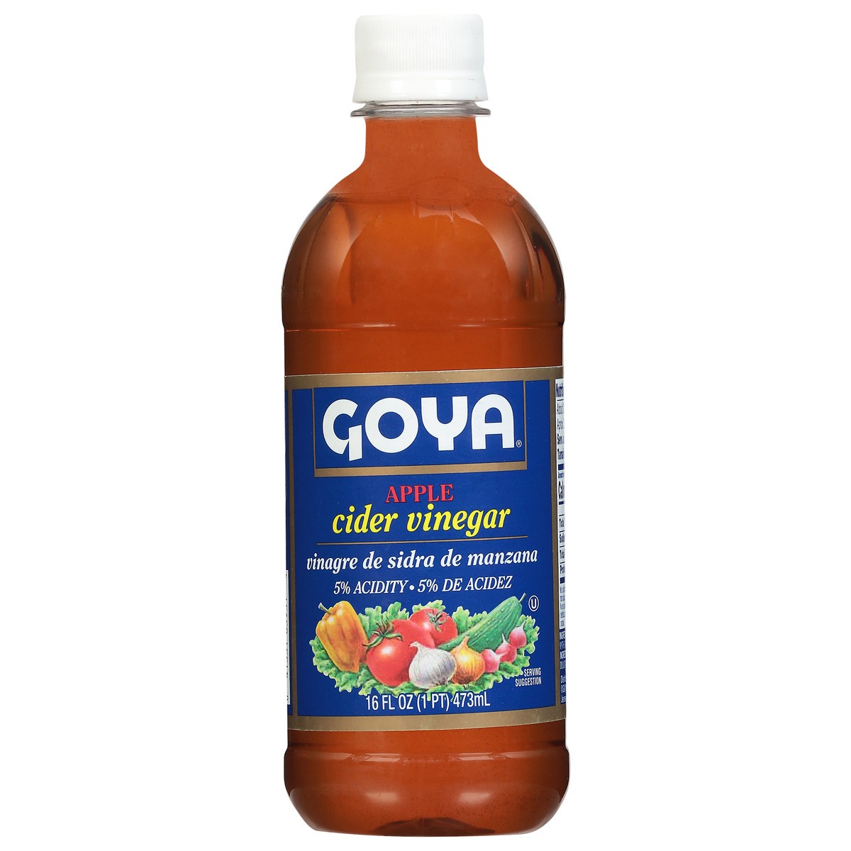 slide 1 of 1, Goya Apple Cider Vinegar 16 fl oz, 16 fl oz