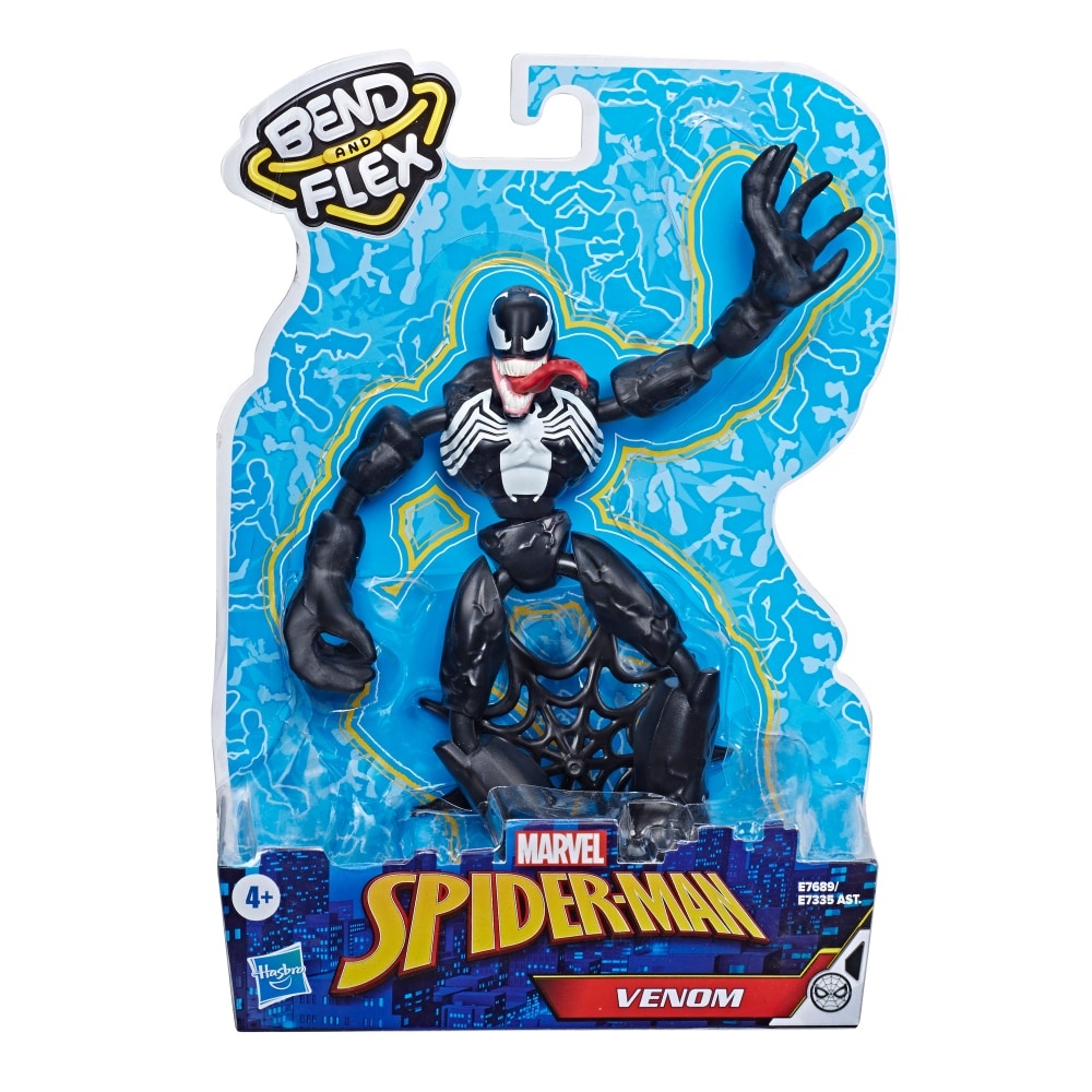 slide 1 of 1, Hasbro Marvel Spider-Man Bend And Flex Venom Action Figure, 1 ct