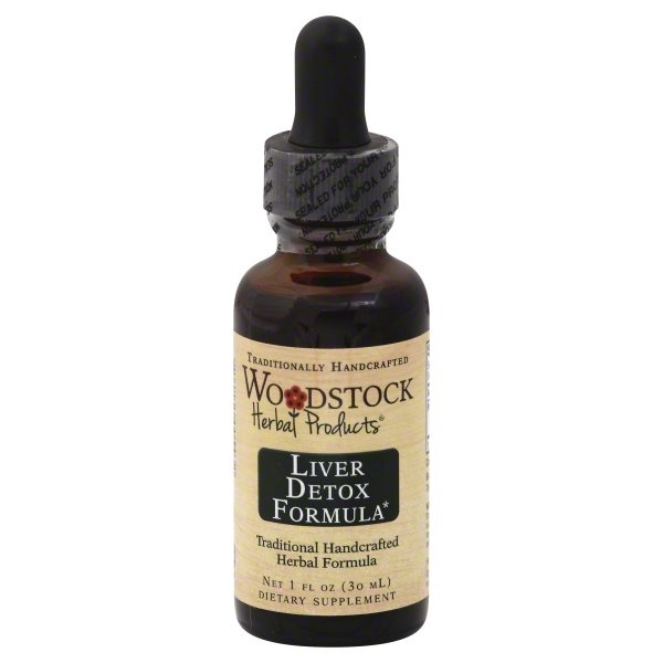 slide 1 of 1, Woodstock Herbal Products Liver Detox Formula 1 oz, 1 oz