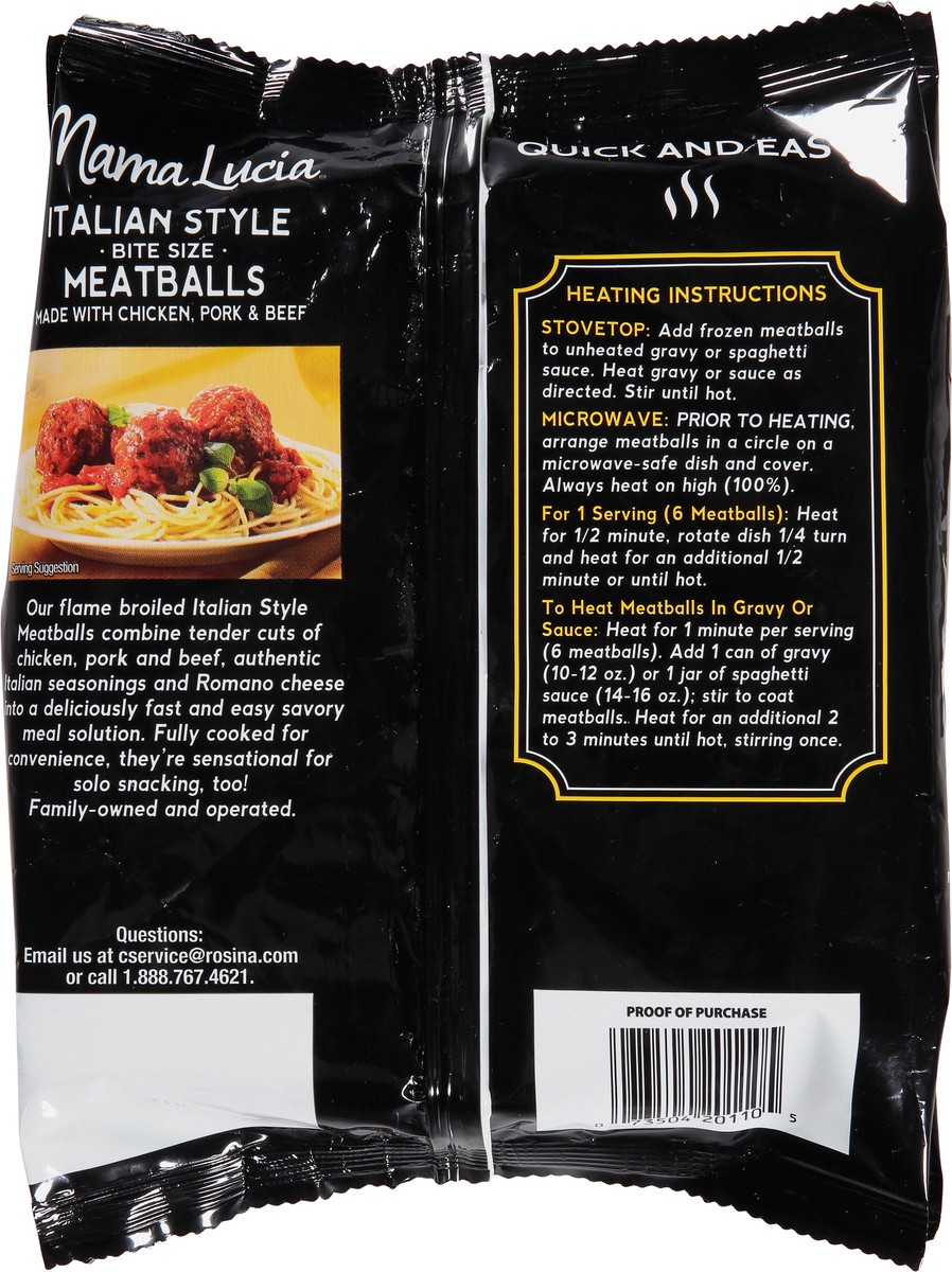 slide 6 of 9, Mama Lucia Sweet Italian Meatballs, 20 oz