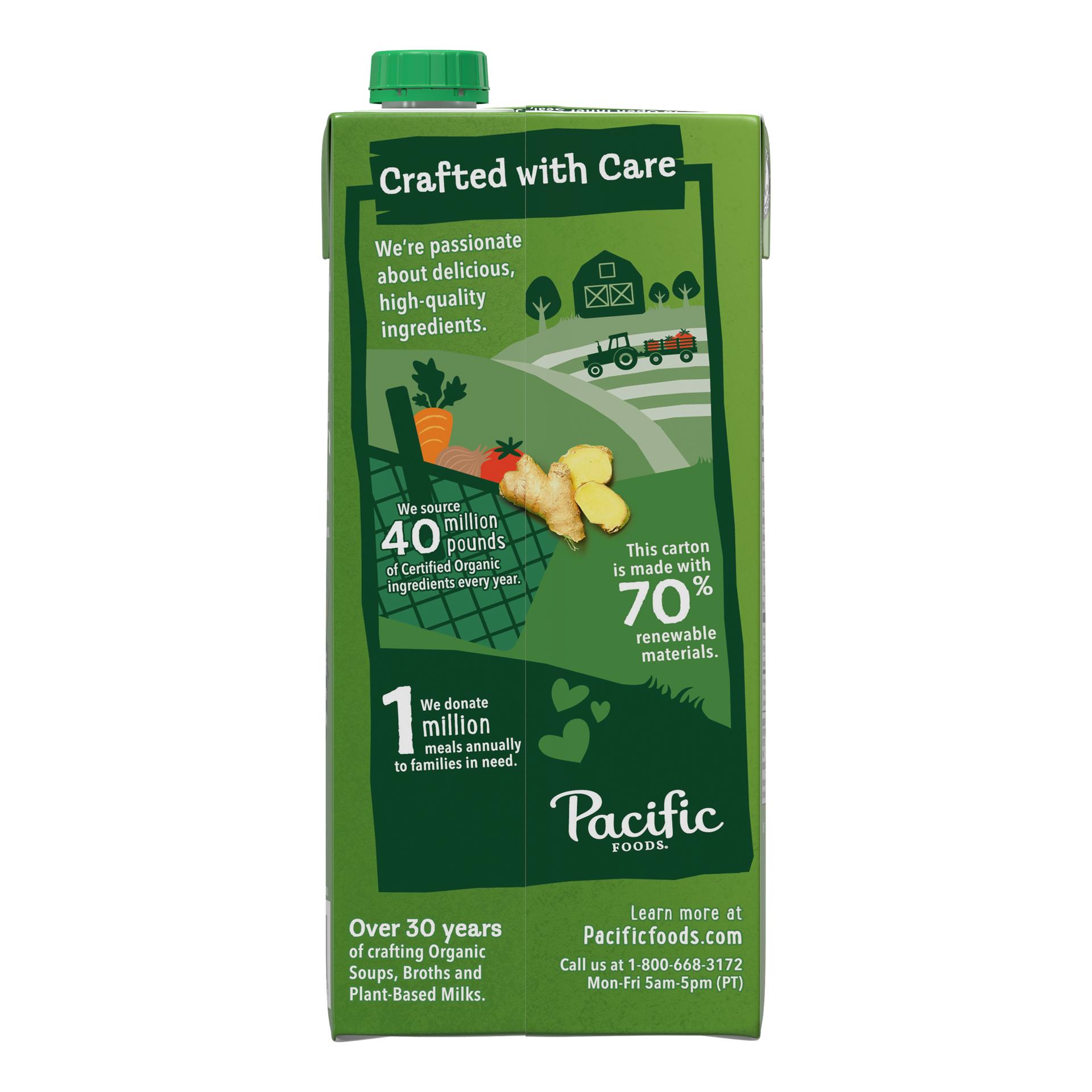 slide 4 of 5, Pacific Foods Organic Plant Based Gluten Free Vegan Creamy Cashew Carrot Ginger Soup - 32oz, 
