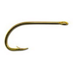 slide 1 of 1, Mustad Gold Beck Hook 2/0, 1 ct