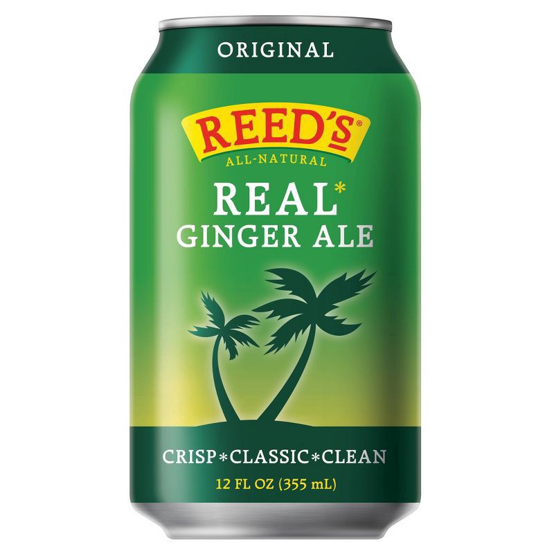 slide 3 of 3, Reed's Real Ginger Ale- 4 ct; 12 fl oz, 4 ct; 12 fl oz