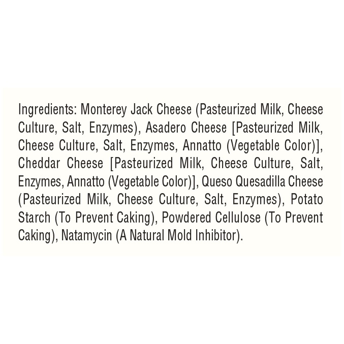 slide 8 of 8, Sargento 4 Cheese Mexican Shredded Cheese, 8 oz