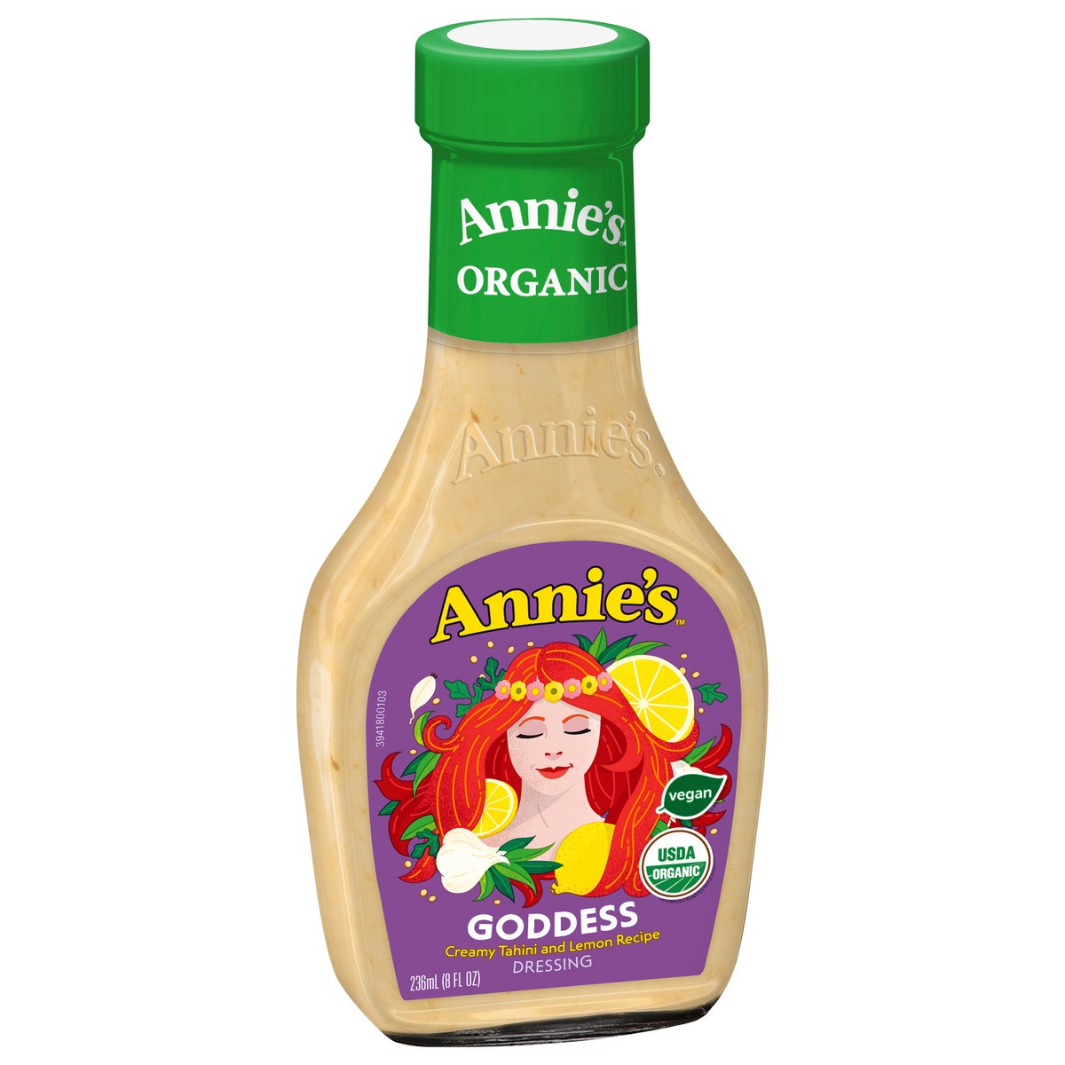 slide 6 of 9, Annie's Organic Goddess Salad Dressing, Vegan, Non-GMO, 8 fl oz, 8 fl oz
