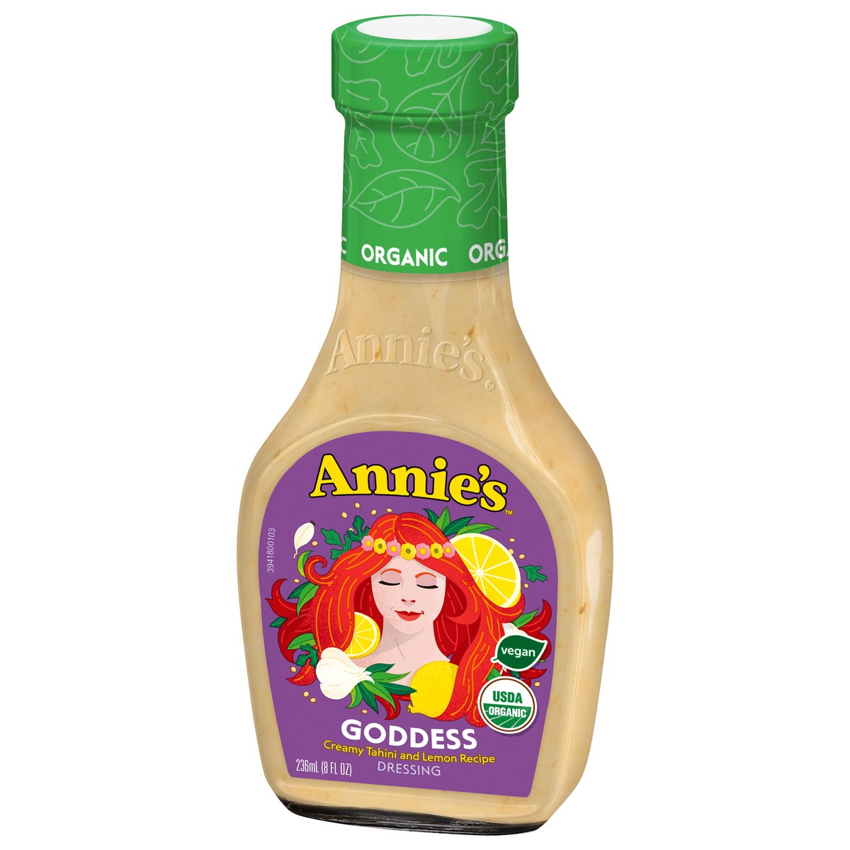 slide 5 of 9, Annie's Organic Goddess Salad Dressing, Vegan, Non-GMO, 8 fl oz, 8 fl oz