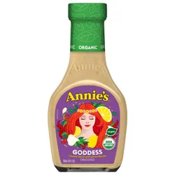 Annie's Organic Goddess Salad Dressing, Vegan, Non-GMO, 8 fl oz