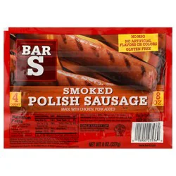 Bar-S Smoked Polish Sausage 4 ea